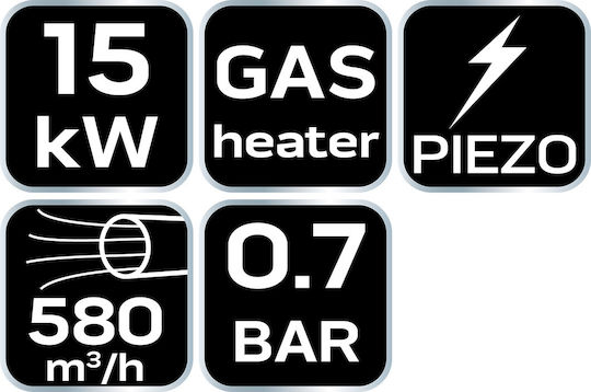 Neo Tools Industrial Gas Air Heater 15kW