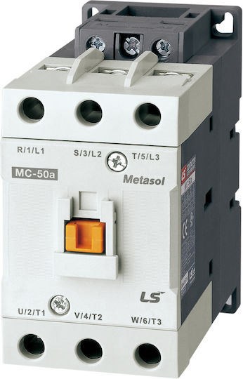 LS Ρελέ Ράγας 50A Τριπολικό με Τάση 230V