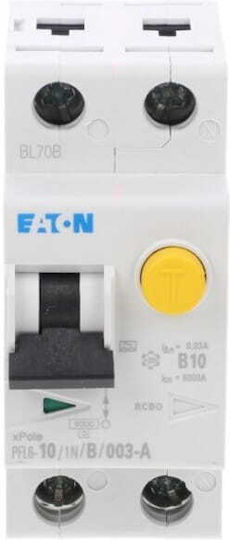 Eaton Relee de Fază Scurgere de pământ 10A cu Tensiune 230V