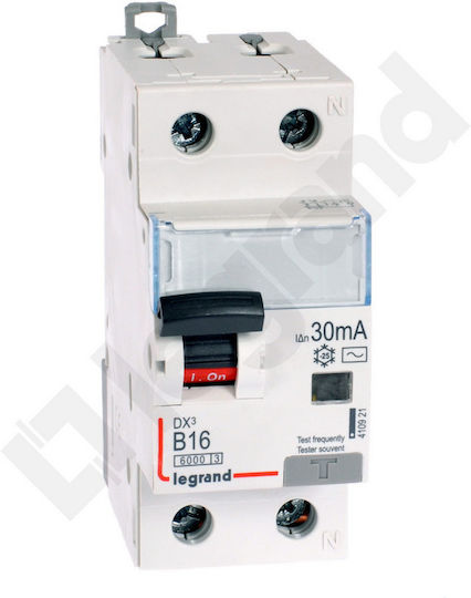 Legrand Phase 2-Pole Earth Leakage Relay 16A 230V