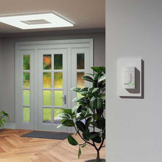 Nanoleaf Wandmontierter Elektrischer Wandtaster Wi-Fi Zwei-Wege Weiß