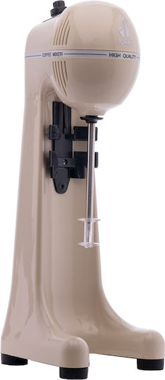 Johny Commercial Coffee Frother ΑΚ/2-5ΤA Eco Beige 400W with 5 Speeds