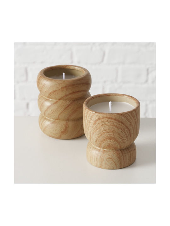Boltze Lumânare Decorativă Ceramică Leano Ø 6,5 Cm