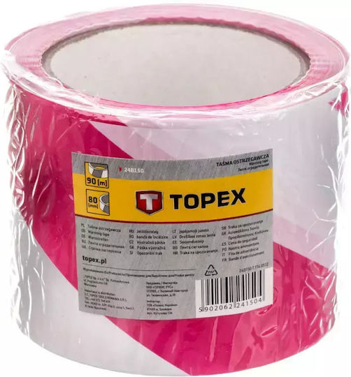 Topex 24B150 Bandă De Marcare 90m X 8cm