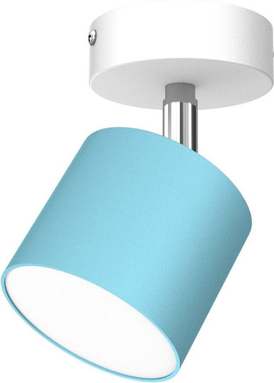 Eko Light Dixie Single Spot with Socket GX53 in Blue Color