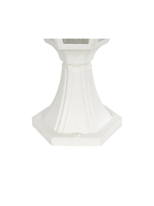 GloboStar Lamp Lattern Outdoor IP44 for Socket E27 White