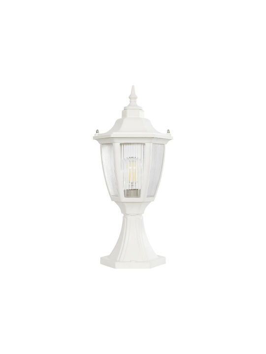 GloboStar Lamp Lattern Outdoor IP44 for Socket E27 White