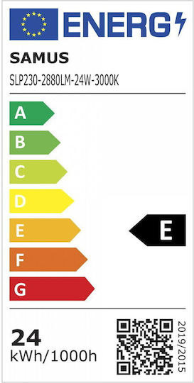 Led Ceiling Light Samus Slp230-2880lm-24w-3000k