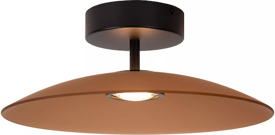 Lucide Lightning Menga Plafonieră de Tavan Galben Miere cu LED Integrat
