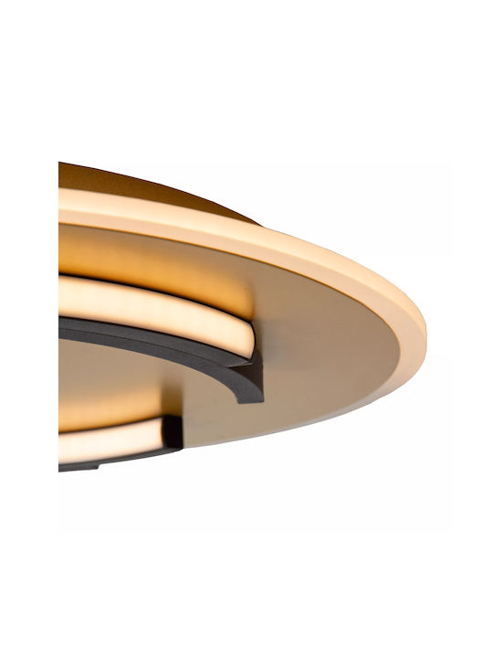 Lucide Lightning Lumină Plafonieră de Tavan 39.6buc Galbenă cu LED Integrat