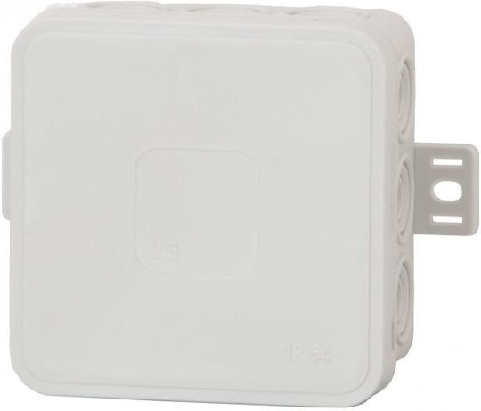 Elektrisches Gehäuse für Außenmontage IP54 in Gray Farbe