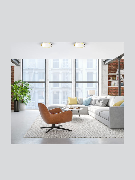 Eko Light Rotund În aer liber Panou LED Putere 33W cu Alb Natural Lumini