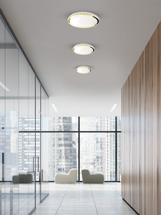 Eko Light Rotund În aer liber Panou LED Putere 33W cu Alb Natural Lumini