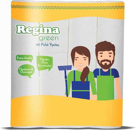 Regina Stores Green Χαρτί Υγείας 40 Ρολά