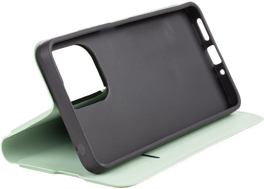 Obal:Me Smoothtouch Umschlag Rückseite Grün (Redmi 13C 5G)