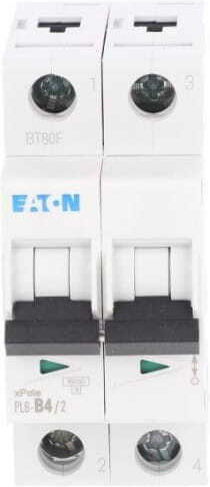 Eaton Automatic Circuit Breaker 4A Double-pole AC 286551