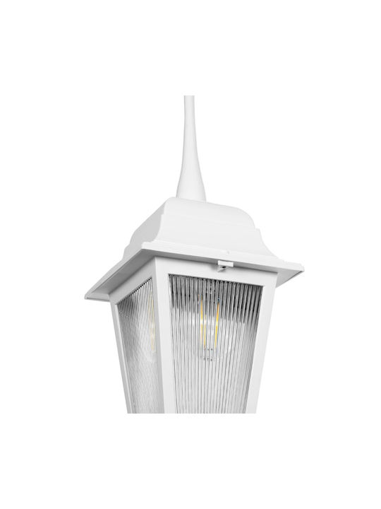 GloboStar Solme Corp de iluminat de Exterior E27 în Culoare Alb 203-0219