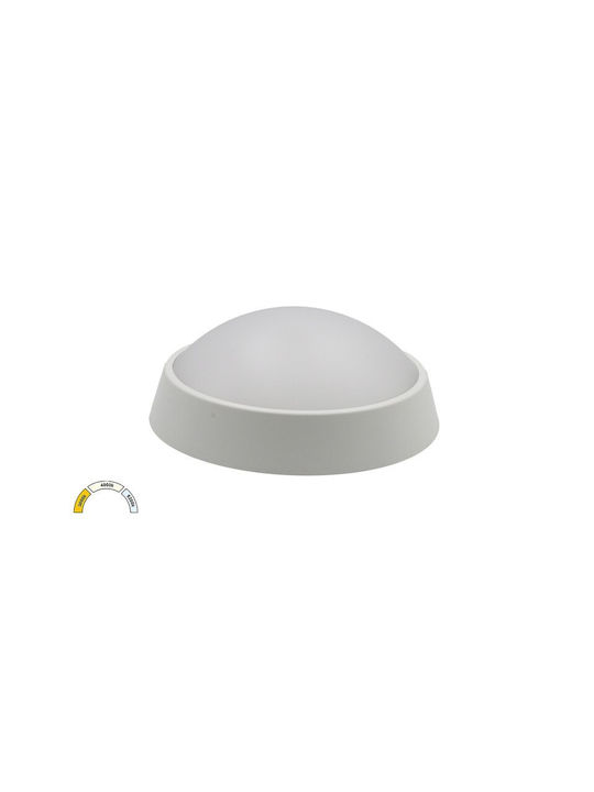 Adeleq Deckenleuchte für den Außenbereich mit integriertem LED in Schwarz Farbe 21-1801518