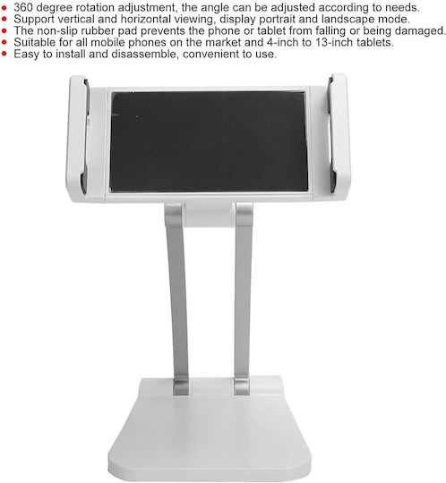 Uncle George Desk Stand for Mobile in White color 01.05.04-0012-WHT