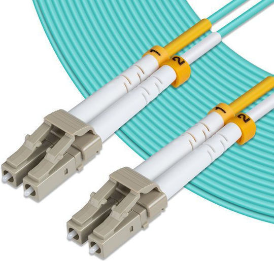 Microconnect Καλώδιο Οπτικής Ίνας LC/UPC-LC/UPC 20m Τιρκουάζ