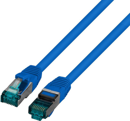 Patch Cord Securitynet S/FTP Cat.6a Blue 5m LSZH PC-6ASFTPLSZH-BU5