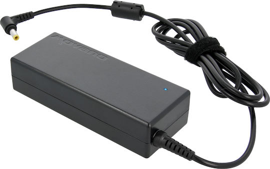 Movano Φορτιστής Laptop 90W 19V 4.74A για Asus / Toshiba / MSI με Αποσπώμενο Καλώδιο Τροφοδοσίας