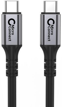Microconnect USB 3.2 Video Kabel USB-C männlich - USB-C 100W PD Schwarz 2m USB3.2CC2