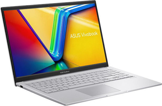 Asus Vivobook 15 X1504VA-BQ2528 15" FHD (i3-1315U/8GB/512GB SSD/No OS) Cool Silver (US Keyboard)