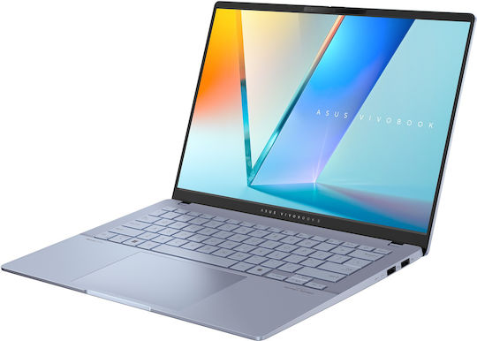 Asus Vivobook S 14 S5406Sa-Qd004W 14" OLED FHD+ (Kern Ultra 5-226V/16GB/512GB SSD/W11 Startseite) Mist Blue (International English Tastatur)