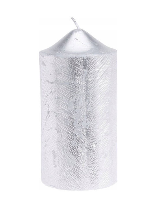 Home Styling Collection Dekoratives Kerze Metallisches Design 7 X 14 Cm