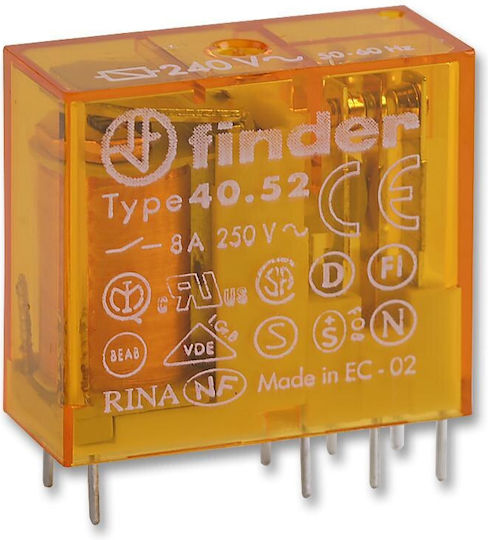 Finder Реле 8Спецификация 1бр 40.52.8.230.0000