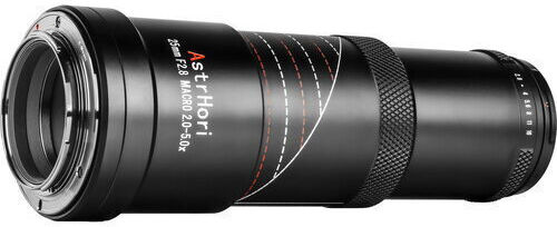 AstrHori Full Frame Φωτογραφικός Φακός 25mm F/2.8 Macro 2x-5x Macro για Canon RF Mount Μαύρος