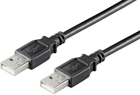 Microconnect USB Cable USB-A to USB-A 1.8 m Black USBAA2B