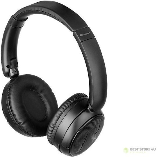 Tracer Mobile Super Wireless / Wired On Ear Headphones with Radio with 6 hours of Operation Black