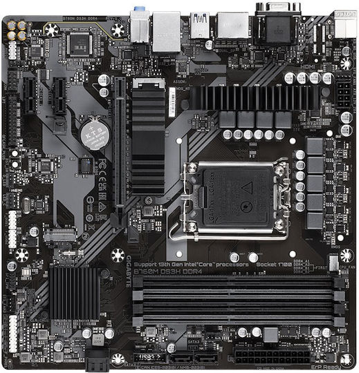 Gigabyte B760M D3HP DDR4 Motherboard Micro ATX με Intel 1700 Socket