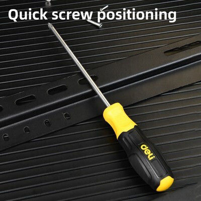 Deli Magnetic Long Screwdriver with Length 150mm