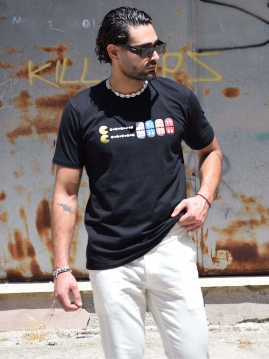 T-shirt Μαυρο