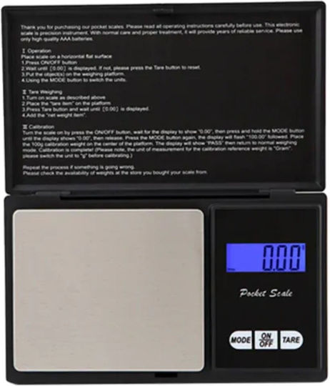 Elektronisch Präzisionswaage mit einer Unterteilung von 500gr