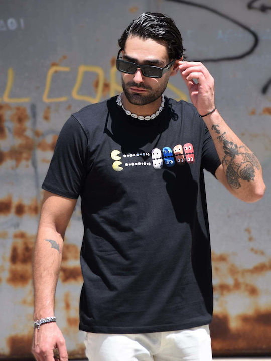 T-shirt Μαυρο