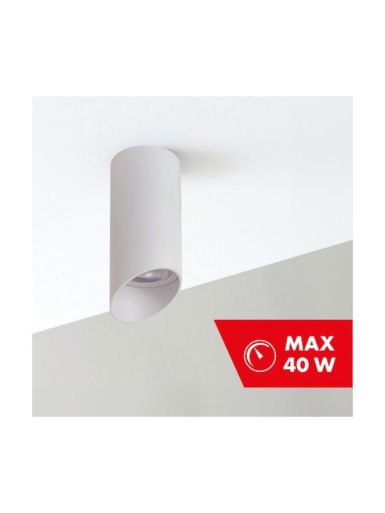 Maclean Energy Spot with Socket GU10 in White Color