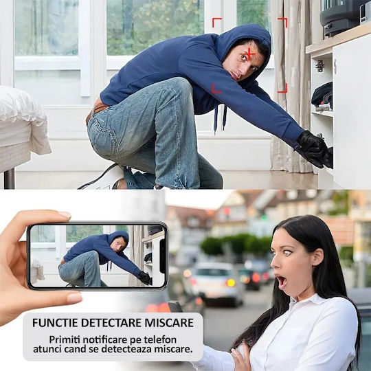 Κρυφή Κάμερα WiFi 1080p με Υποδοχή για Κάρτα Μνήμης και Ανιχνευτή Κίνησης