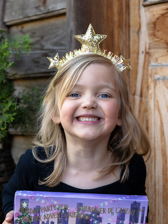 Great Pretenders Kinder Haarband mit Stern Gold 1Stück