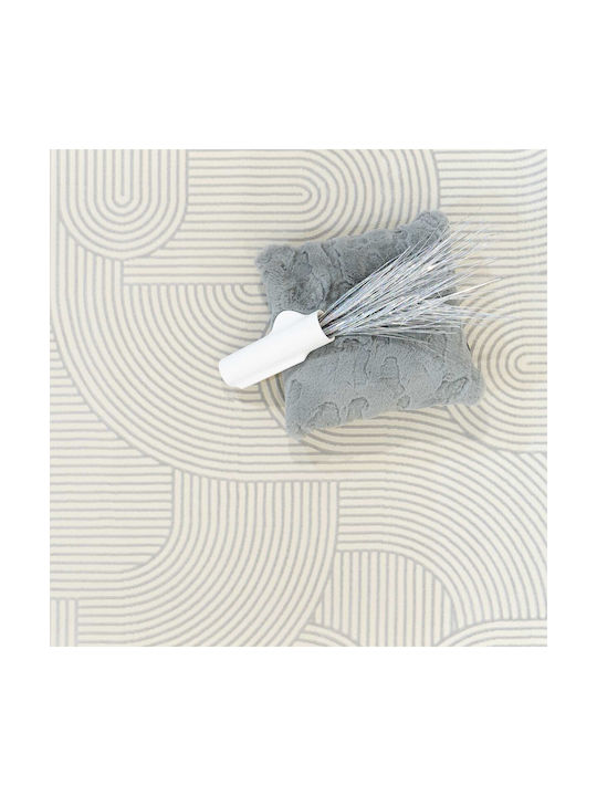 Ezzo Carolina E682b2a Rug Fireplace Rectangular Light Grey