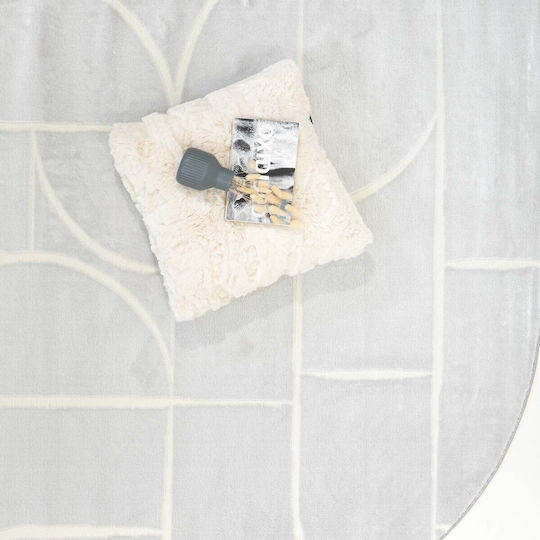 Ezzo Forma E460b2a Χαλί Τζακιού Διάδρομος Light Grey 80x150cm