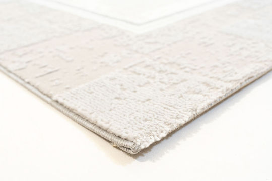 Ezzo Carlota E700b2a Χαλί Τζακιού Ορθογώνιο Light Grey 160x230cm