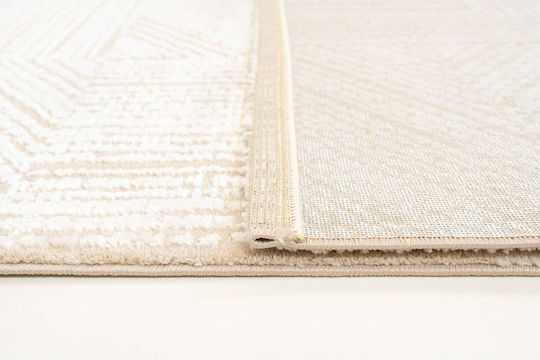 Ezzo Carlota E703b1w Rug Fireplace Rectangular Beige