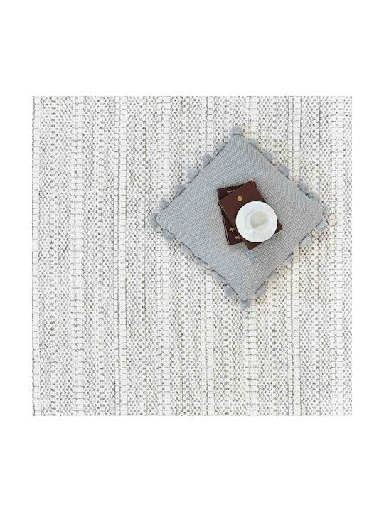 Ezzo Cottone E753a3u Χαλί Διάδρομος Light Grey 80x150cm