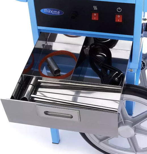 Stroller Commercial Cotton Candy Machine 1080W 52cm