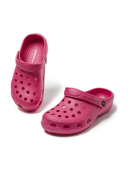 Jomix Women's Clogs Fuchsia