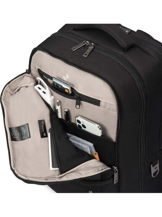 Dicota Tasche Rucksack für Laptop 17.3" in Schwarz Farbe D32163-RPET